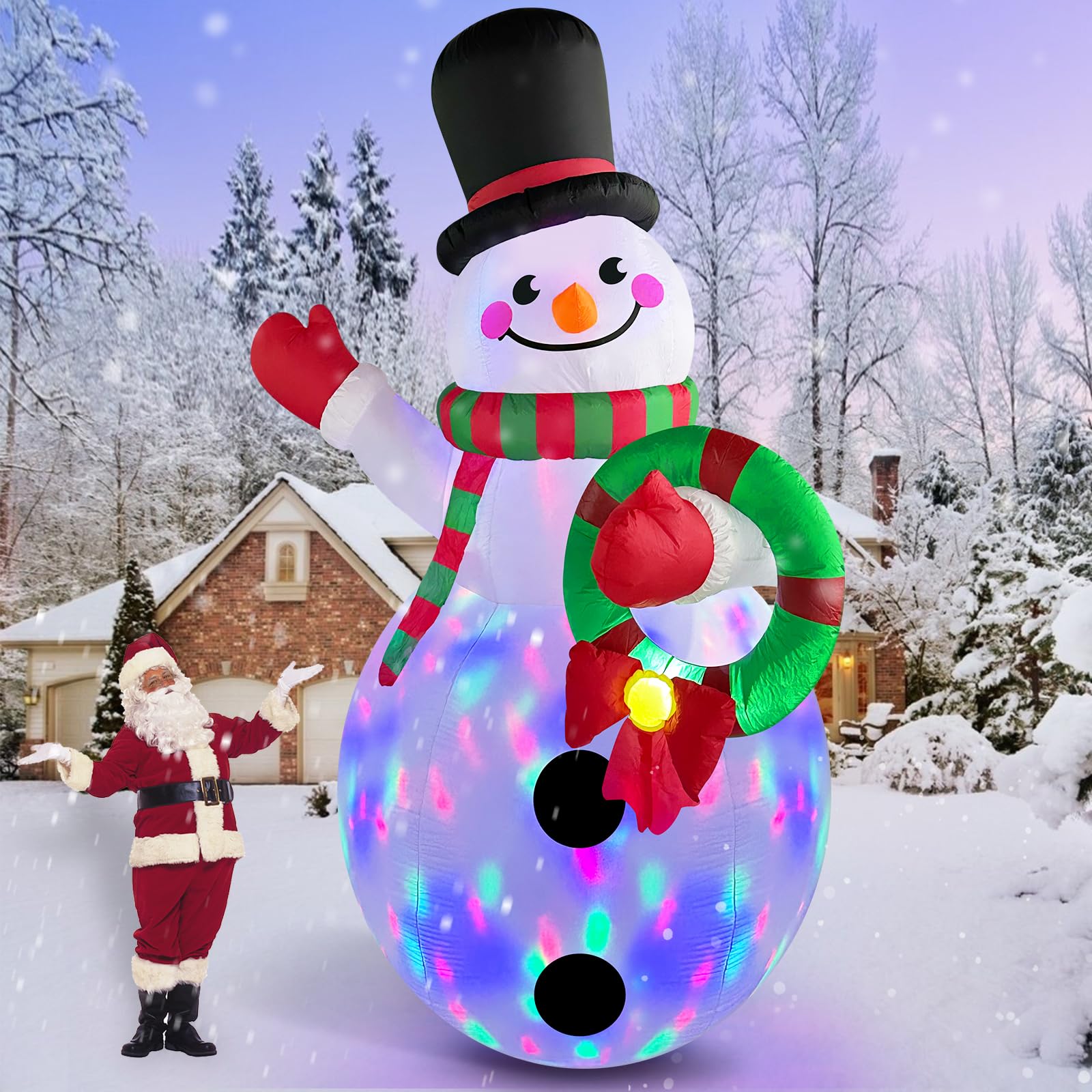 Amazon.com: Danxilu 12 FT Giant Snowman Inflatable Outdoor